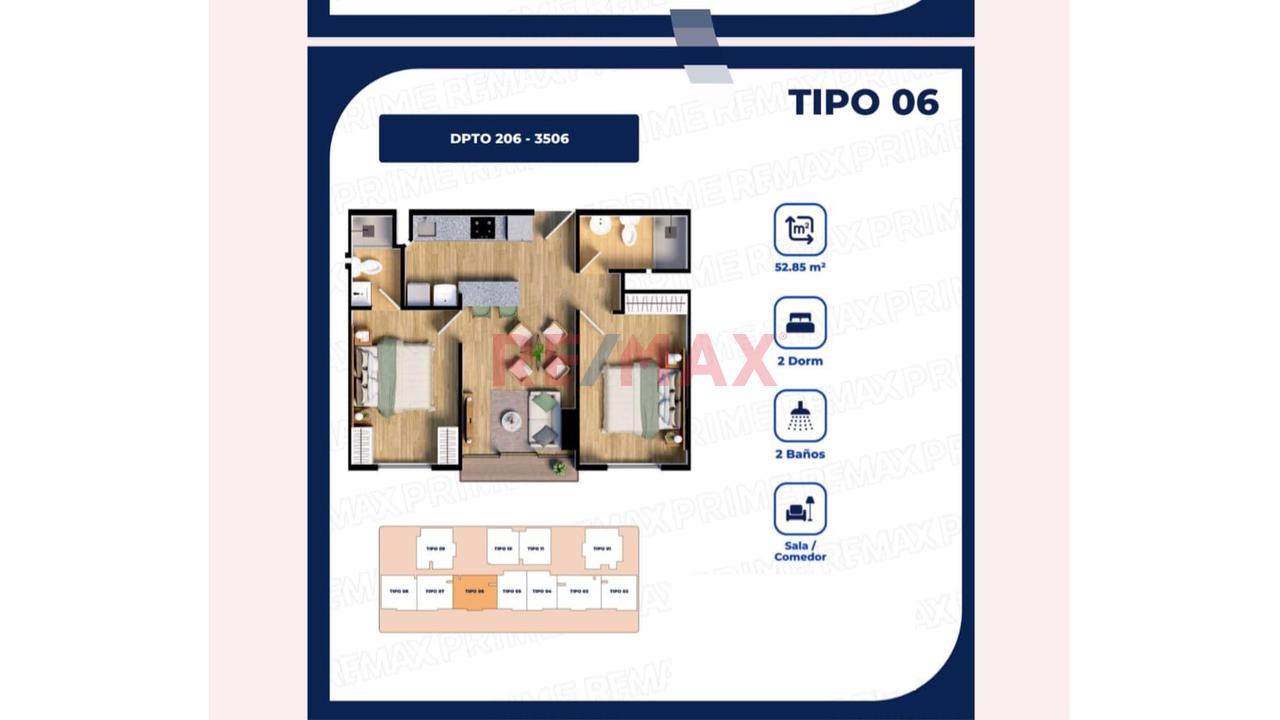 Se Vende Departamento En Proyecto - 2