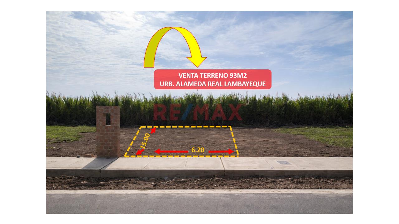Terreno En Venta 93M2 Alameda Real De Lambayeque - 3