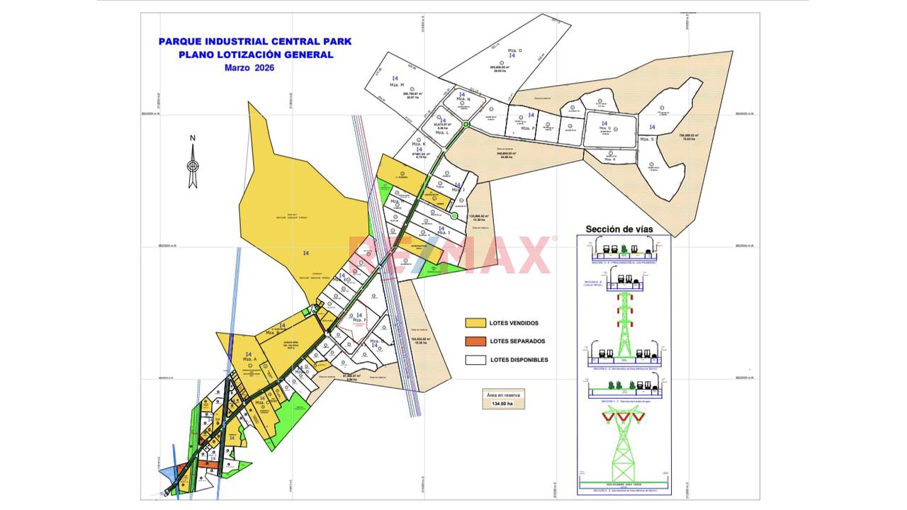 Venta Terreno Industrial En Chilca – Parque Industrial Central Park – I4 – 1,215 M² – Panamericana Sur Km 58 - 10