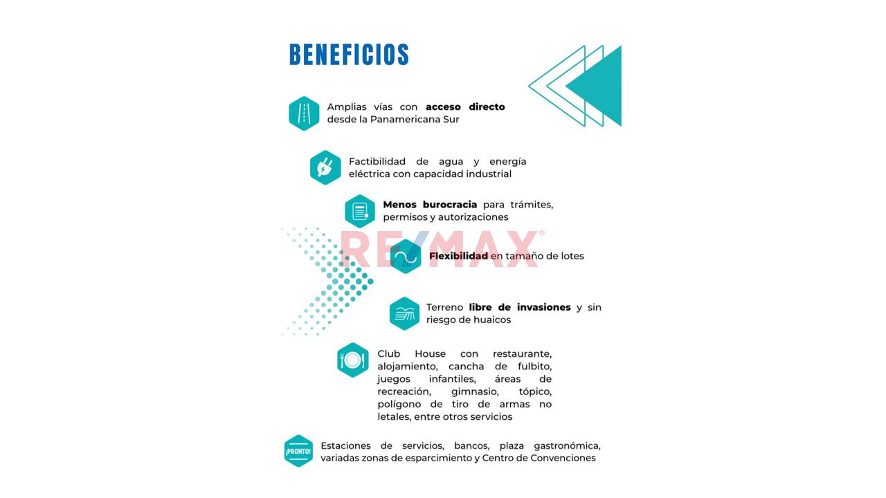 Venta Terreno Industrial 10,201.42 M² En Chilca – Parque Industrial Central Park – Panamericana Sur Km 58 – $1’020,142 ($100/M² Negociable) - 8
