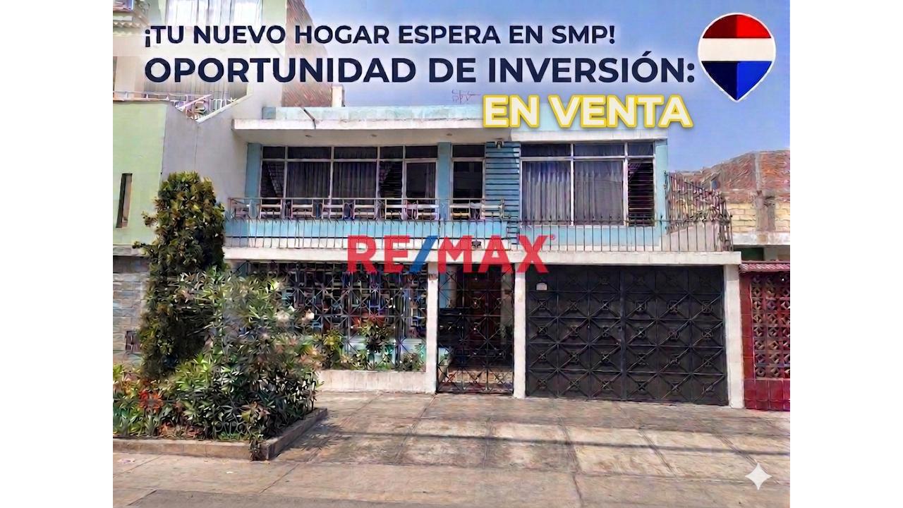 Vendo Casa Amplia En La Urb. Palao, San Martín De Porres