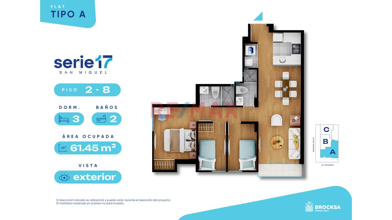 Venta Departamento Moderno Tres Habitaciones Estreno – San Miguel ✨  Pronta Entrega — foto 8