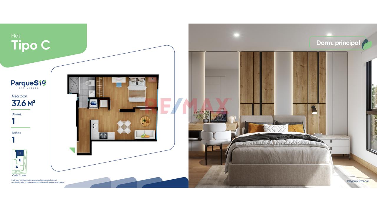 ✨ Venta Departamento 1 Habitacion Estreno En San Miguel ✨ Preventa — foto 3