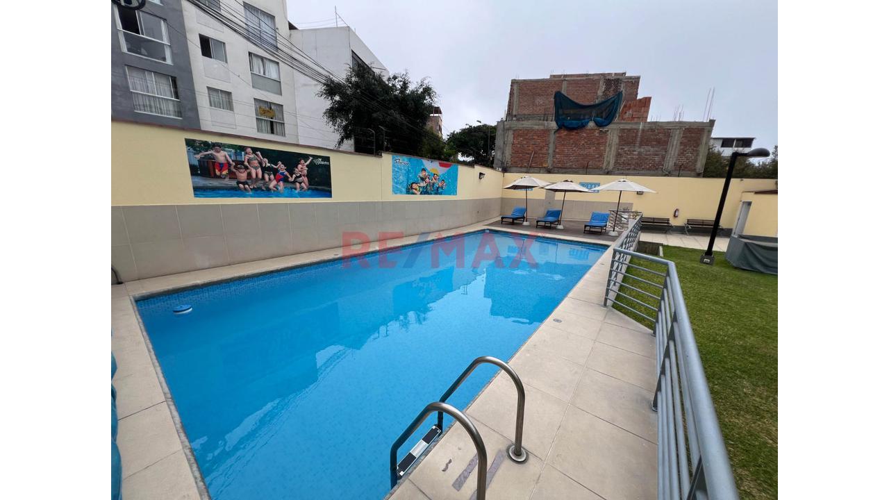 Alquiler Departamento Con Piscina 3 Hab + Est Surco Condominio La Floresta