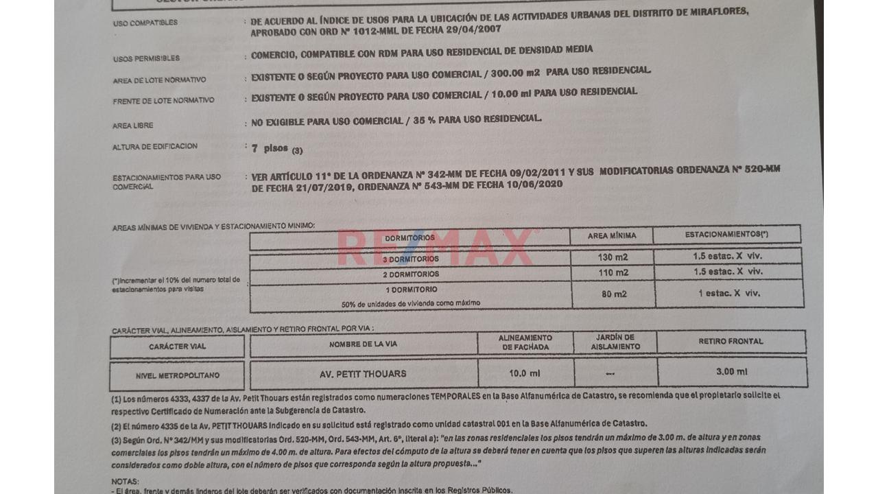 Local comercial en Venta ubicado en Av. Petit Thouars 4335 Local comercial en Venta ubicado en Av. Petit Thouars 4335