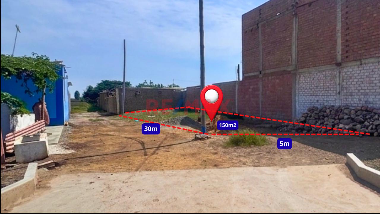 Oportunidad De Inversion -Se Vende Terreno 150M2 Caserio El Palmo - Cerca Al Colegio Chino — foto 3