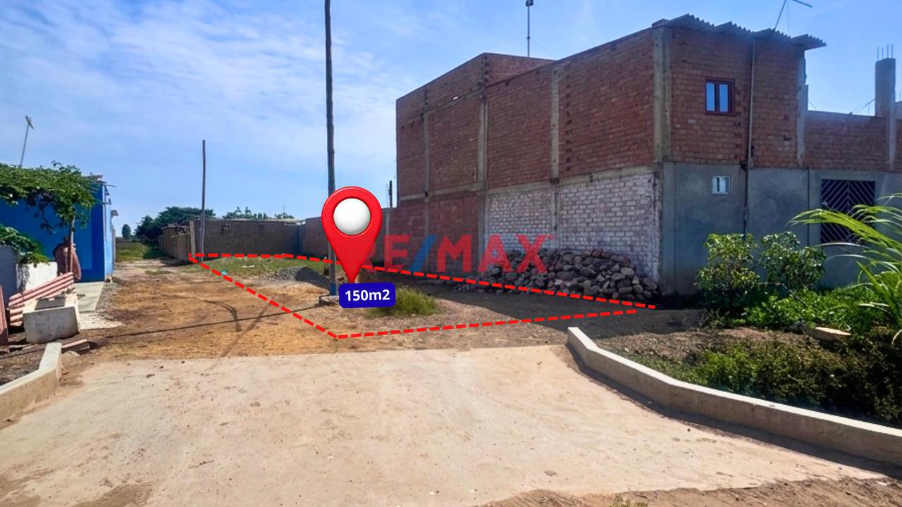 Oportunidad De Inversion -Se Vende Terreno 150M2 Caserio El Palmo - Cerca Al Colegio Chino