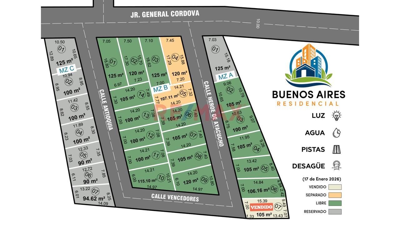 Residencial Buenoas Aires - Pilcomayo Huancayo Lotes Desde 97 Mil Soles - 2