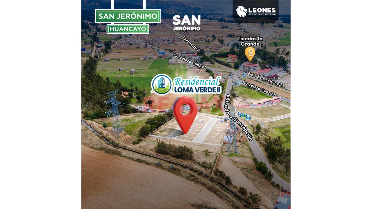 Residencial Loma Verde Ii - San Jeronimo De Tunan Huancayo Lotes Desde 60 Mil Soles - 1