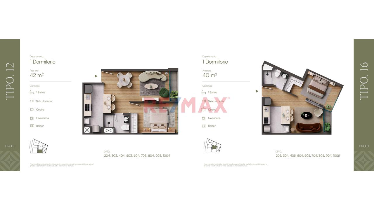 Departamento 1 Dormitorio En Preventa En Barranco | Desde 40.2 M² Hasta 60.2 M²