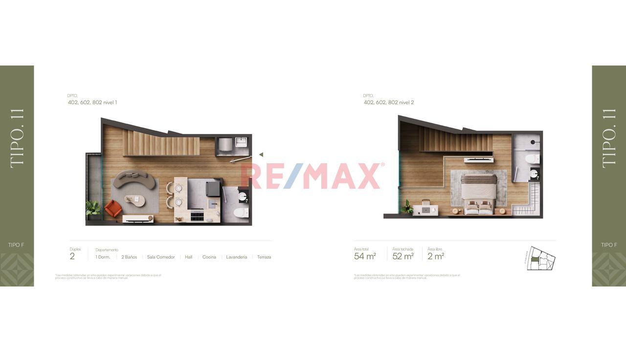 Departamento Duplex 1 Dormitorio En Preventa En Barranco | 60.2 M²