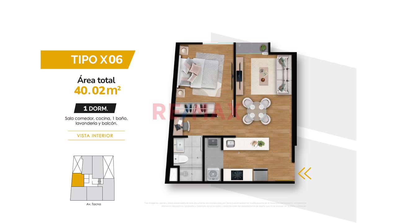 Departamento  De Estreno De 1 Habitación En Venta - San Miguel Desde 40.01 Mt2 — foto 2