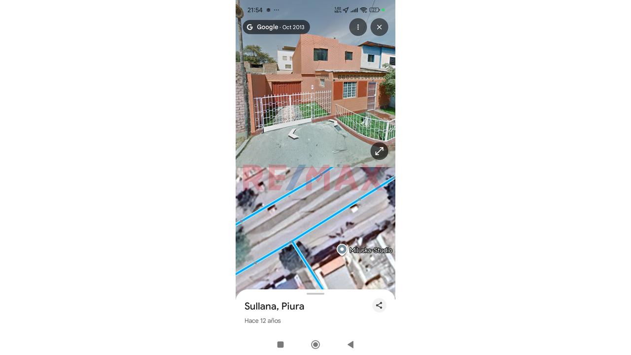 Se Vende Casa De Dos Pisos En Urbanización Idelfonso Coloma Sullana En Pasaje Muy Cerca A Calle José De Lama - 1