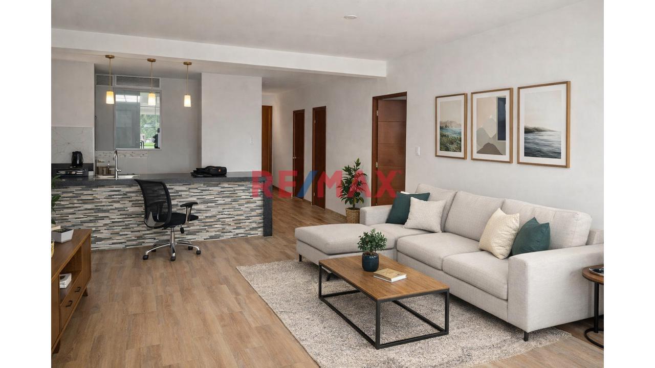 Impecable Flat De 4 Dormitorios Con Balcon Y Vista Exterior En Villa Verde Pachacamac