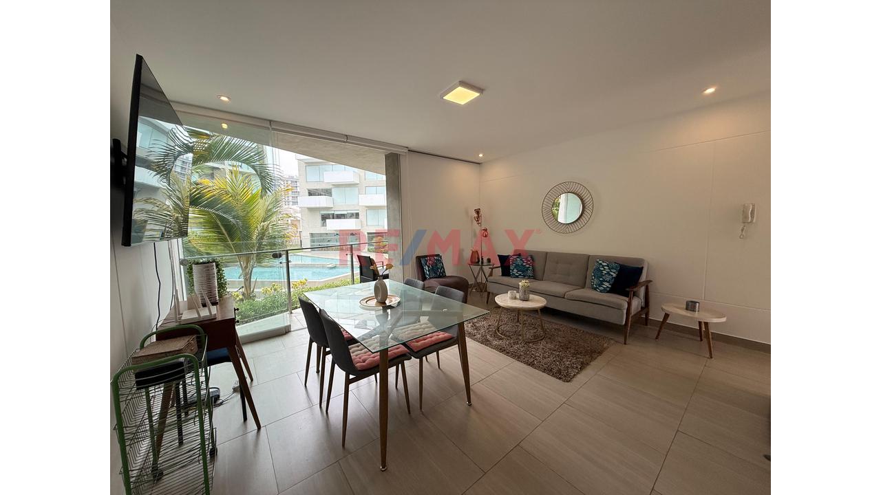 Departamento En Condominio Ocean Reef De San Bartolo - 5