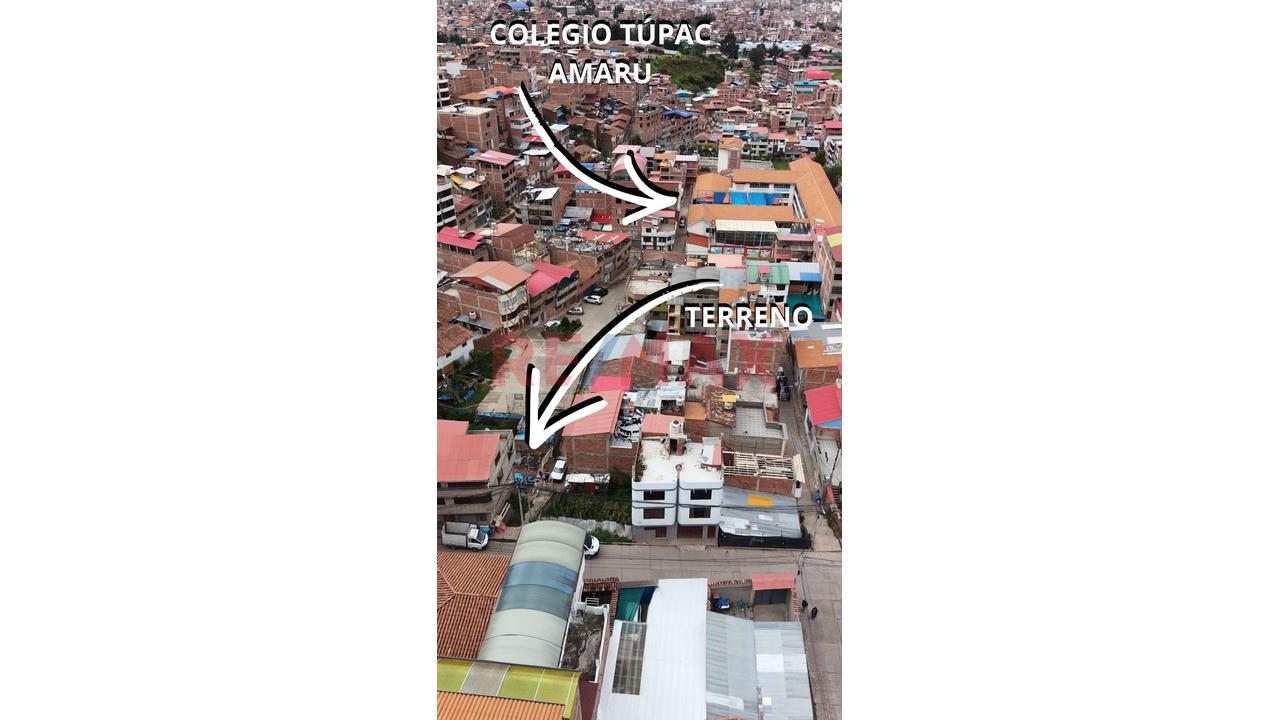 Terreno En Venta En El Distrito De Santiago Cusco A Pocos Metros Del Colegio Cecilia Tupac Amaru (Ramiro Prialé). - 3