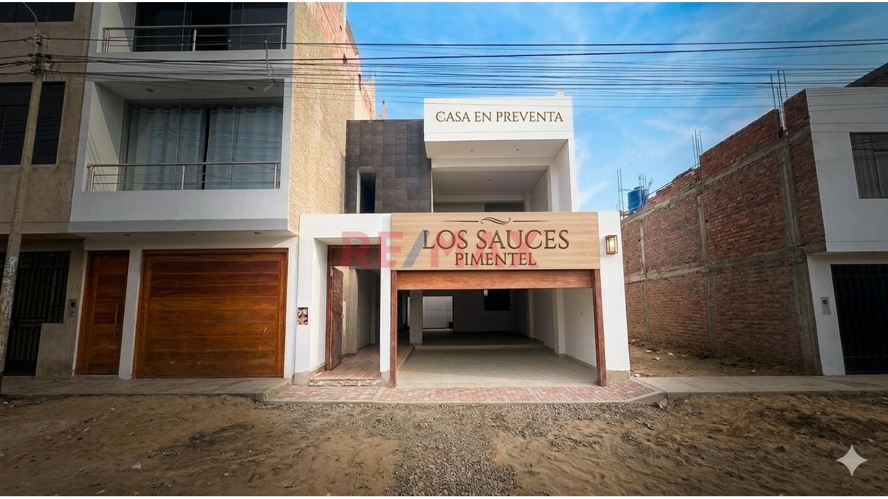 Venta De Casa (En Preventa) Urb. Los Sauces Frente A Parque Pimentel - 4