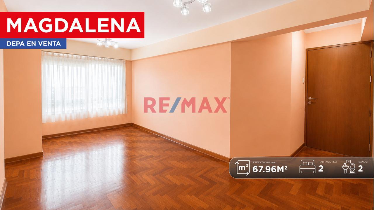 Departamento En Venta En Magdalena Con Cochera 2 Dormitorios Cerca A Av. Brasil