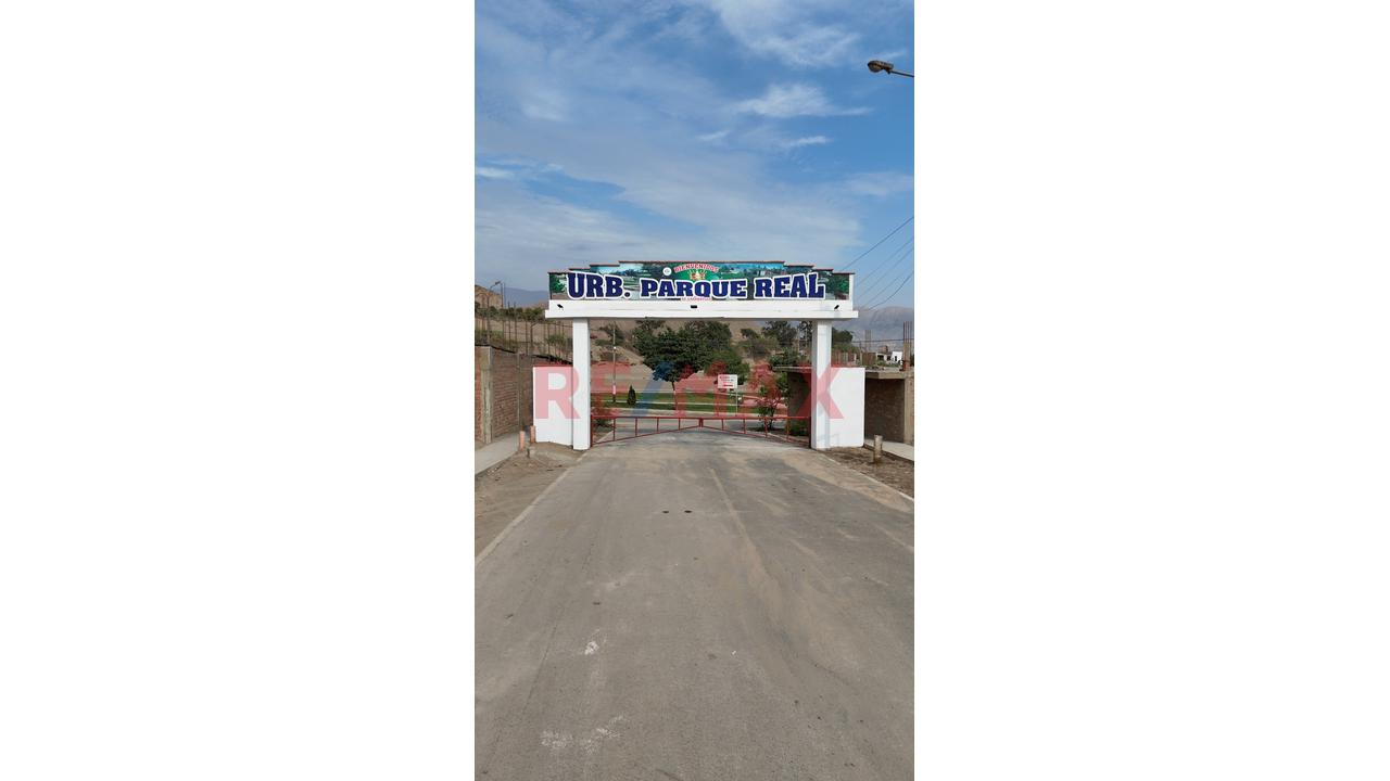 Venta De Terreno En Sta. Maria De Carabayllo Urb Parque Real