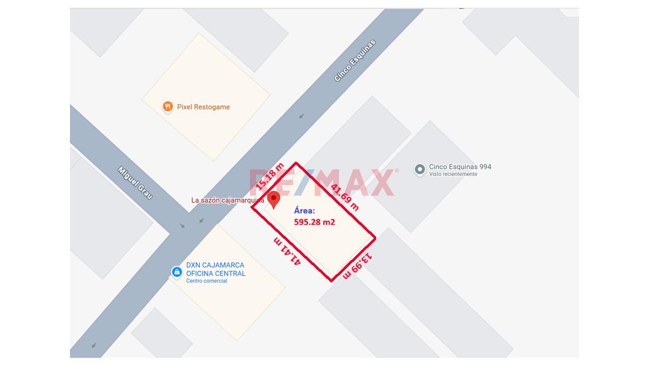 Se Vende Terreno De 595.28 M2 En Jr. Cinco Esquinas 988, Sector La Colmena, Cajamarca - 8