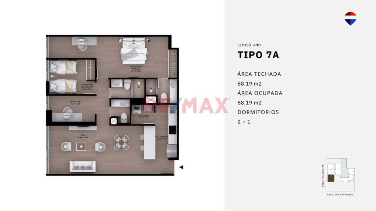 La Mejor Alternativa En Miraflores, Flats 2 Mas 1 — foto 4
