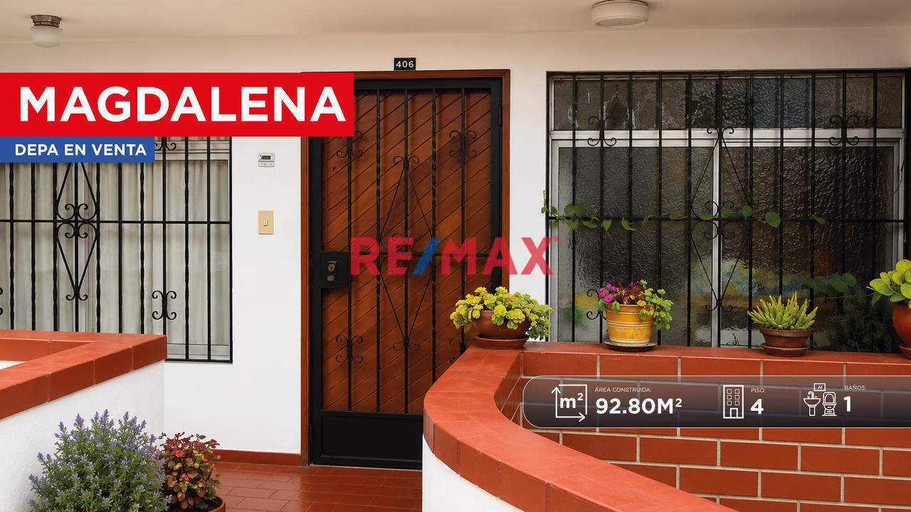 Departamento En Venta En Magdalena Con Amplia Terraza Cerca A Av. Brasil