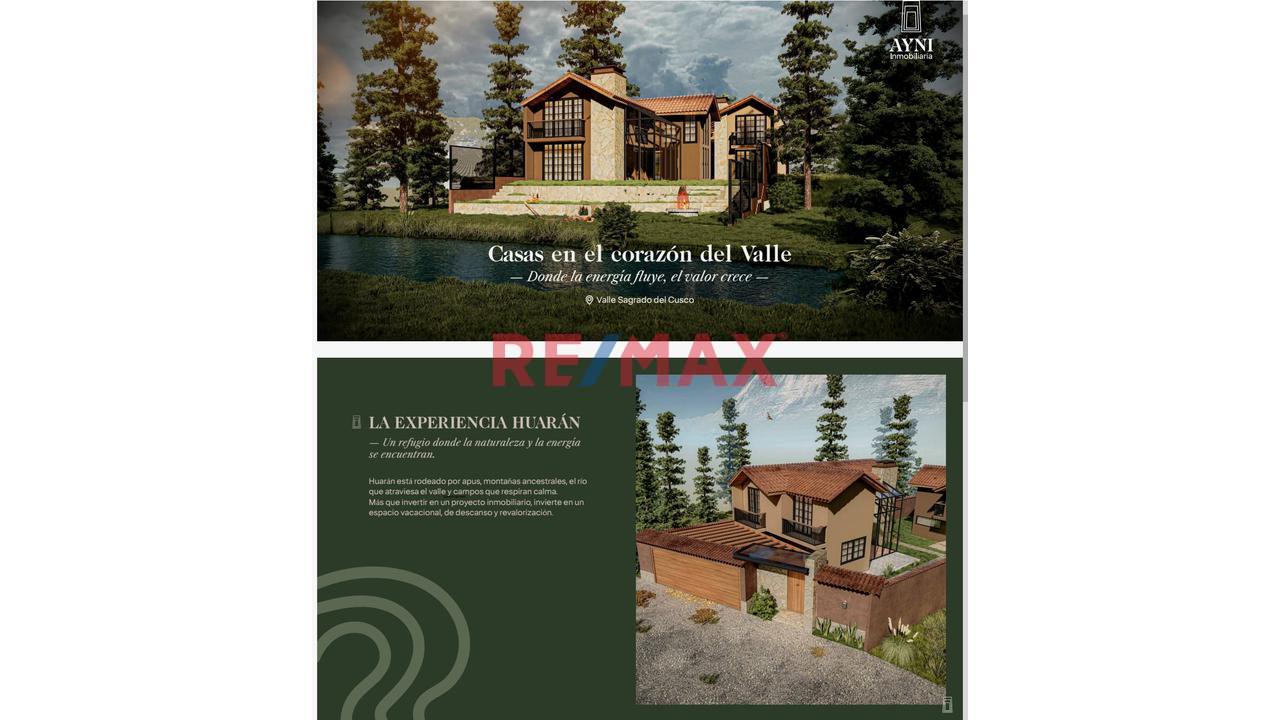 Casa De Campo En Venta Huaran Calca - 1