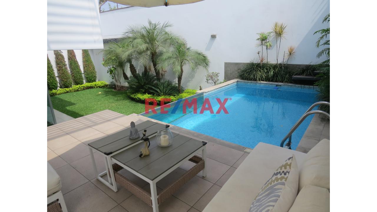 Casa Con Jardin Y Piscina -Rinconada Baja