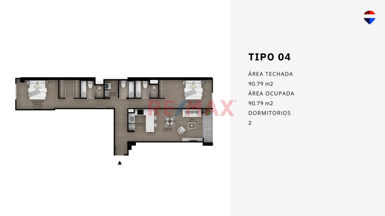 Flats En Miraflores De 90 M2 — foto 3