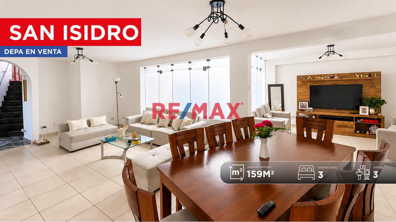 Departamento En Venta En San Isidro Con Cochera Cerca Al Óvalo Gutiérrez - 1