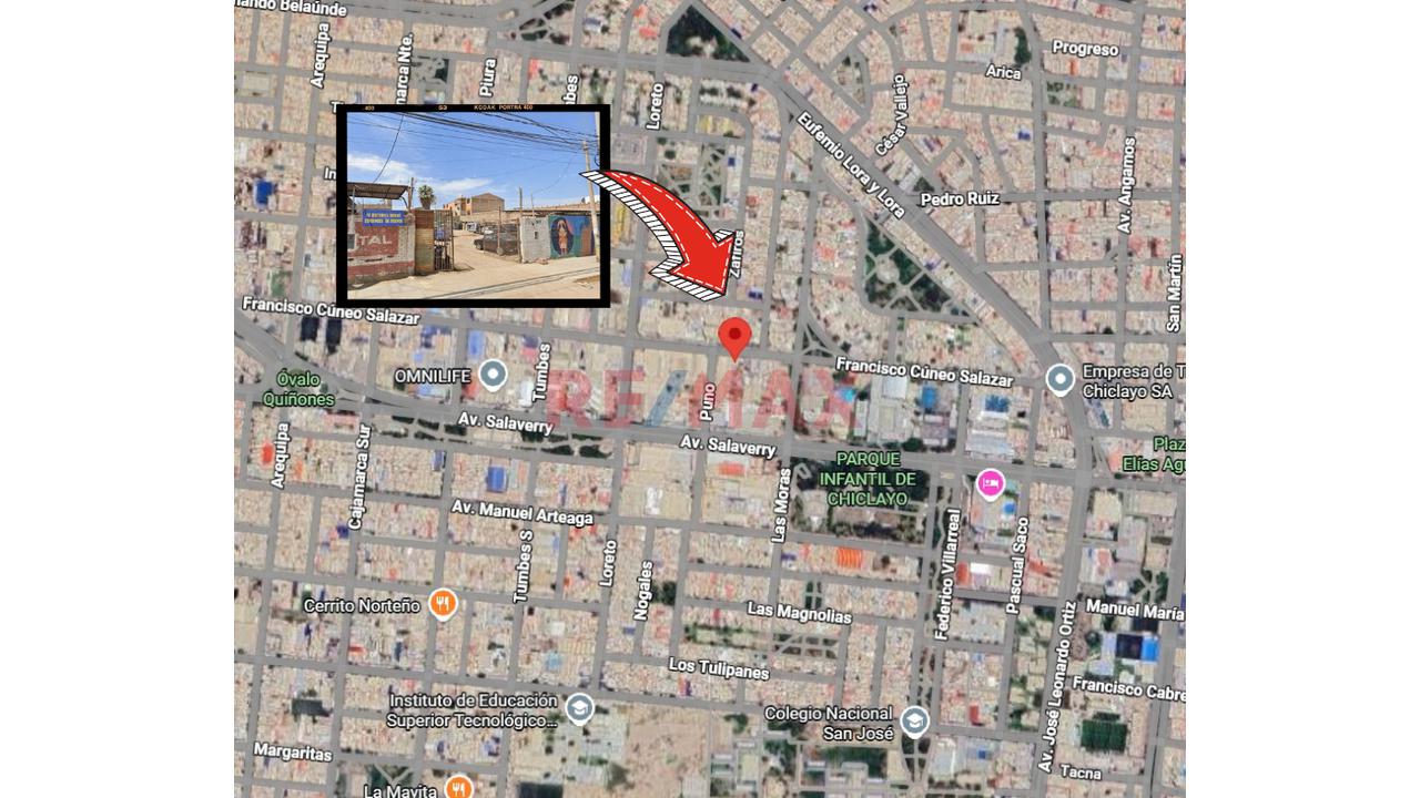 Terreno Comercial en Venta ubicado en Chiclayo Terreno Comercial en Venta ubicado en Chiclayo