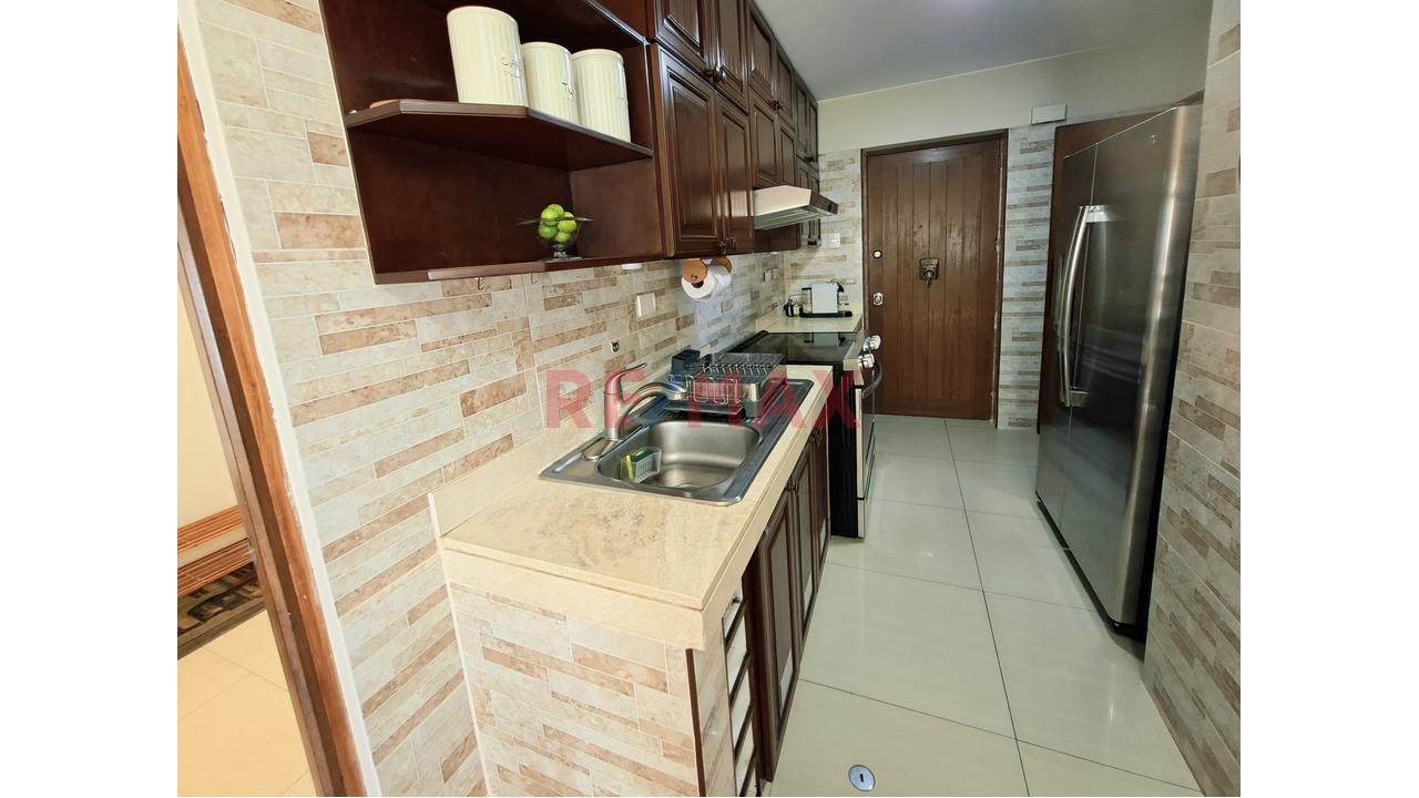 Alquiler Departamento Amoblado En Malecon Cisneros Con Terraza Y Piscina — foto 8