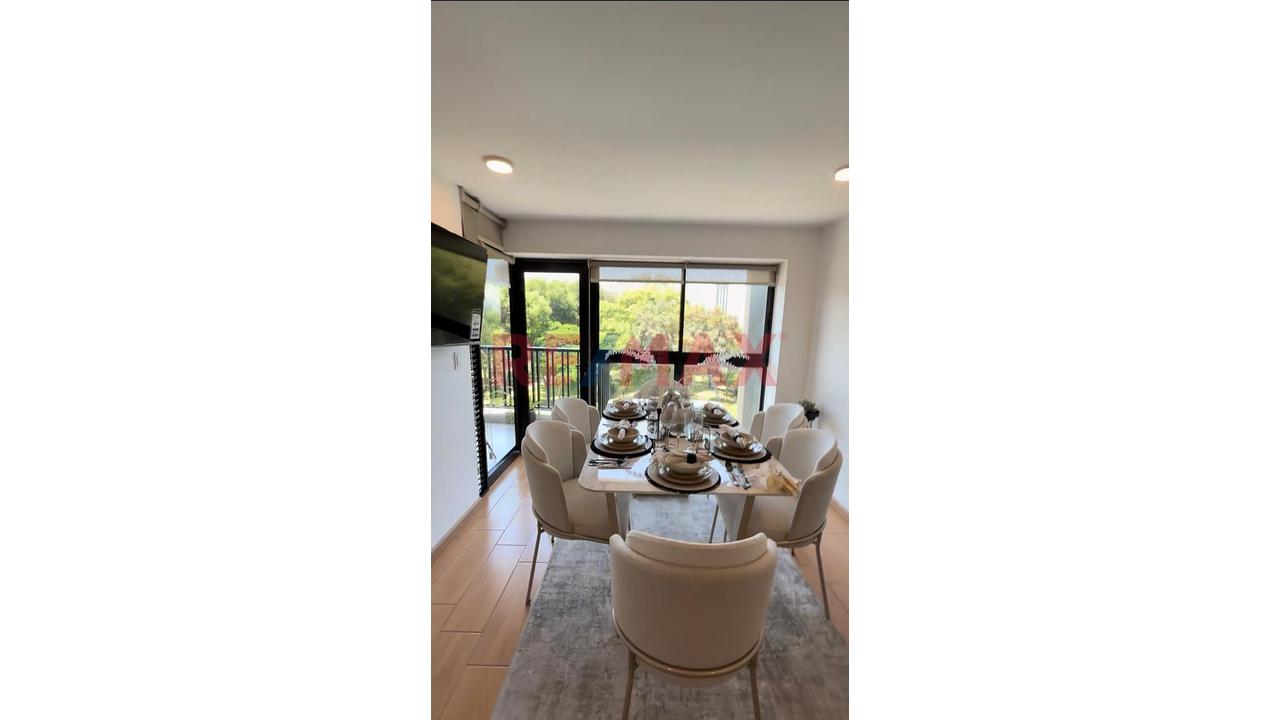 Dpto De Estreno Amoblado Frente A Parque | 3 Dorm | Balcón | Pueblo Libre