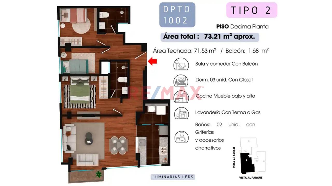 Departamentos De Estreno En San Juan De Miraflores 🏢 Residencial Delfina Dpto 201 - 4