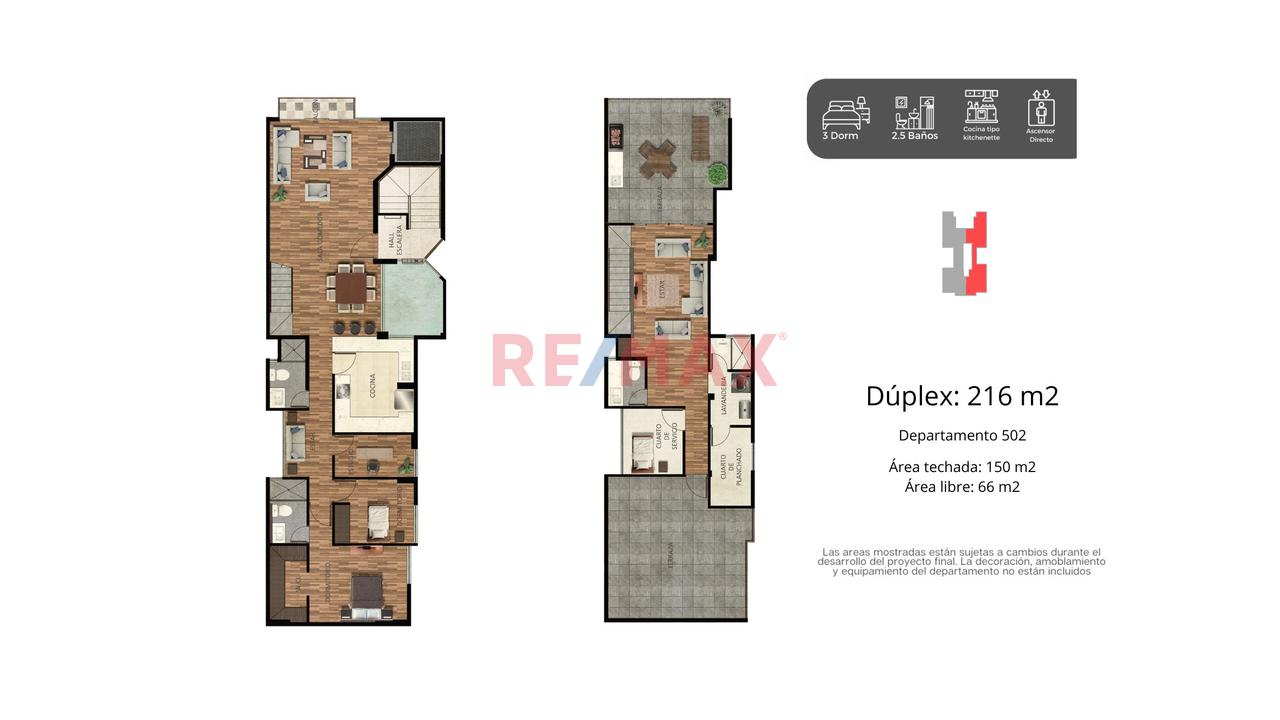 Tu Nuevo Espacio Para Vivier Y Disfrutar: Duplex Con Terrazas Privadas — foto 6