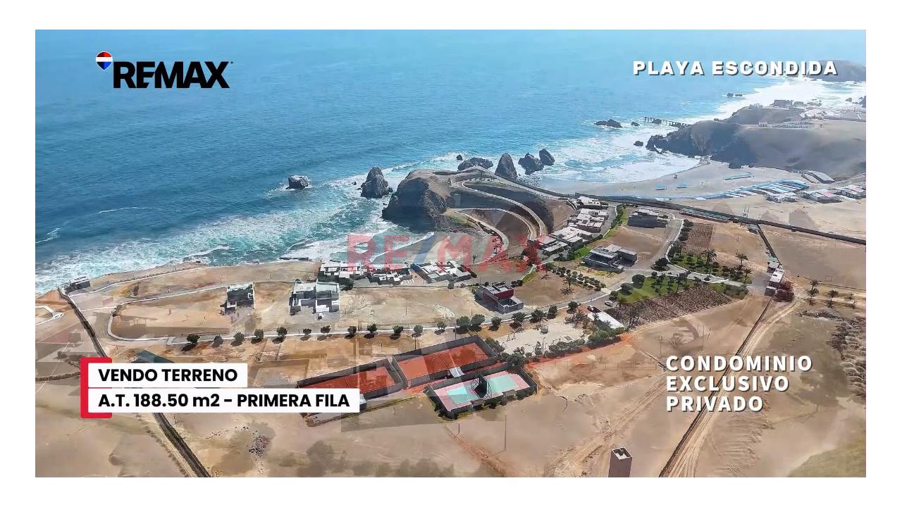 Se Vende Terreno 188.50 M2 En Playa La Escondida — foto 4