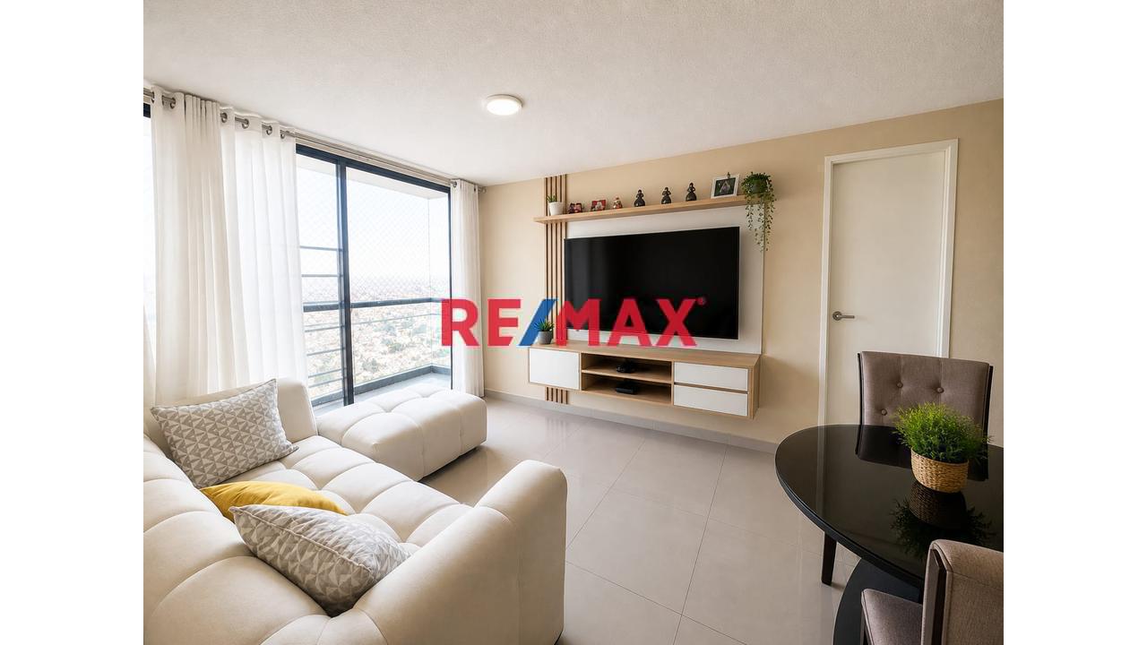 Venta – Departamento Moderno Con Balcon, Vista Externa En Condominio Cercado De Lima