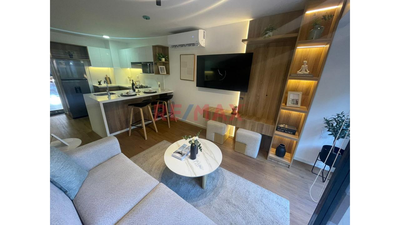 Moderno Departamento En Chorrillos