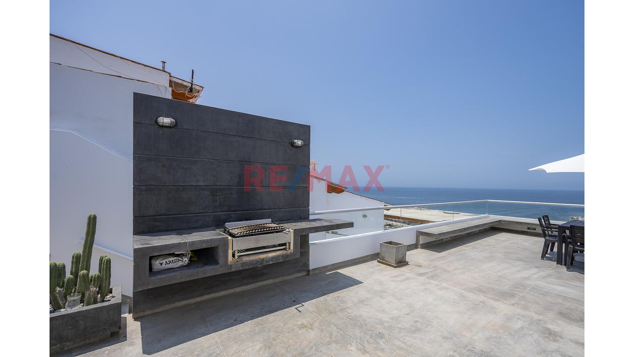 Moderna Casa De Playa Con Vista Al Mar En Toyo Seco - 12