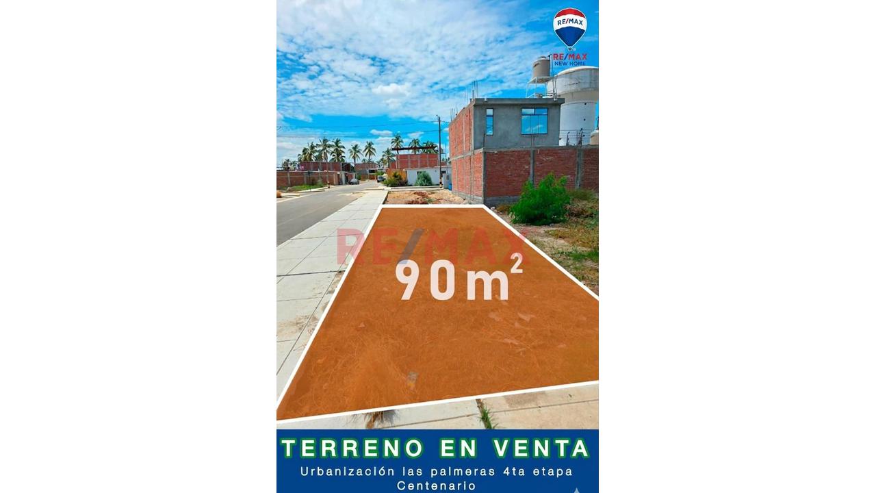 ¡Atención Inversores! Dos Lotes Colindantes En Venta En Urb. Las Palmeras, Centenario, Castilla. — foto 2