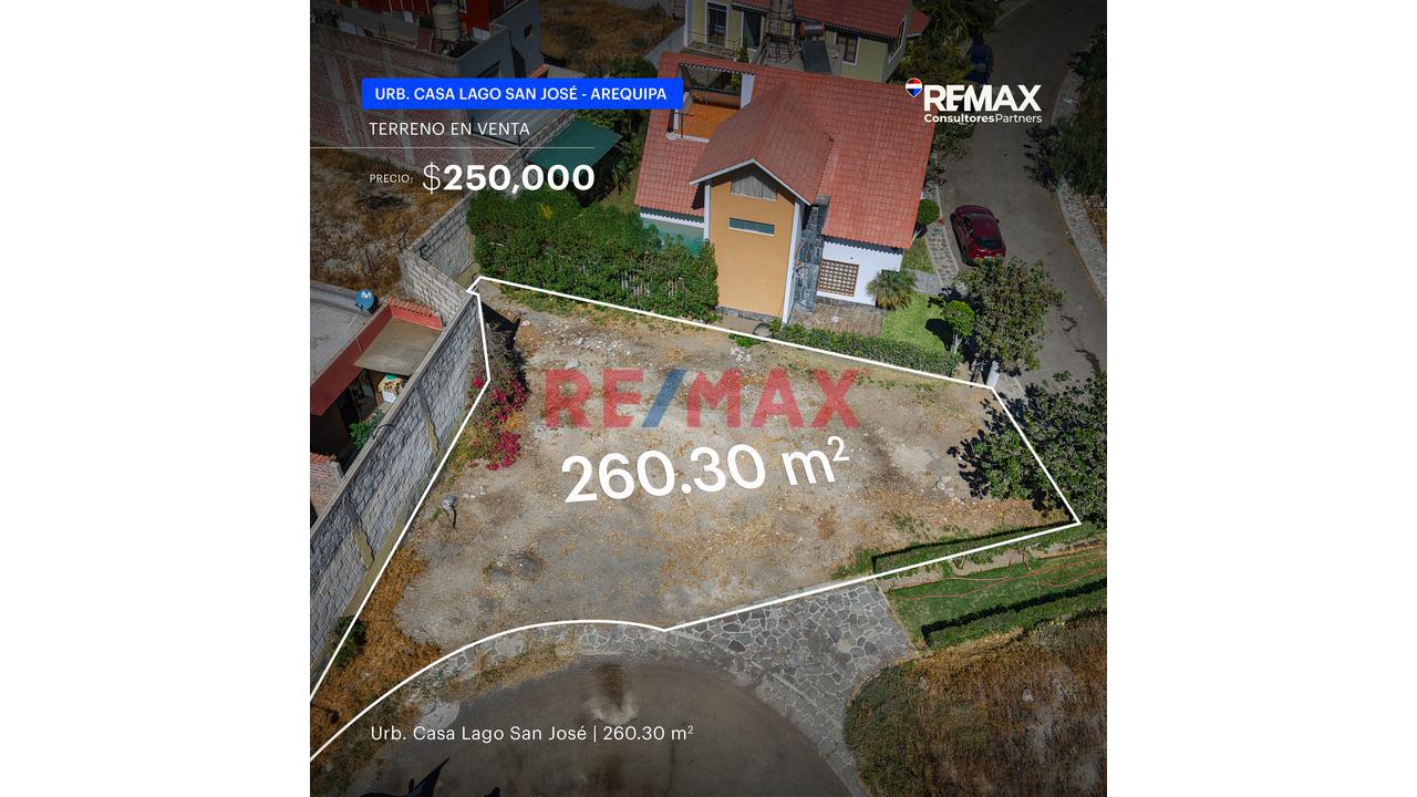 Venta De Terreno En Casa Lago San Jose - Cercado Arequipa - 1