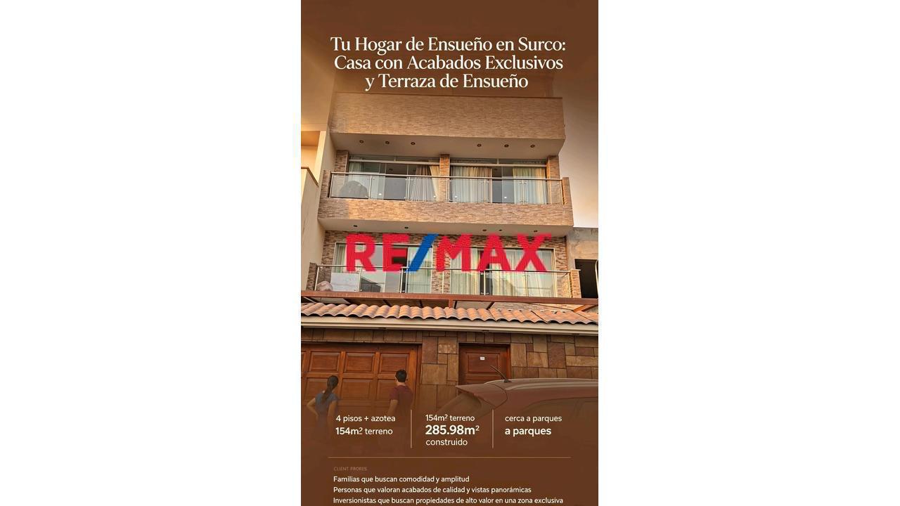 🏡 Vive El Lujo Con Vista En Surco: La Casa Que Lo Tiene Todo, Piso A Piso