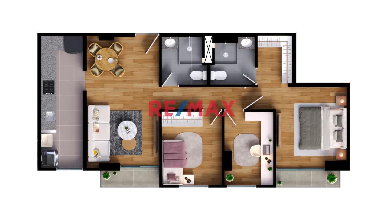 Departamento De Estreno En Venta En Cerro Colorado