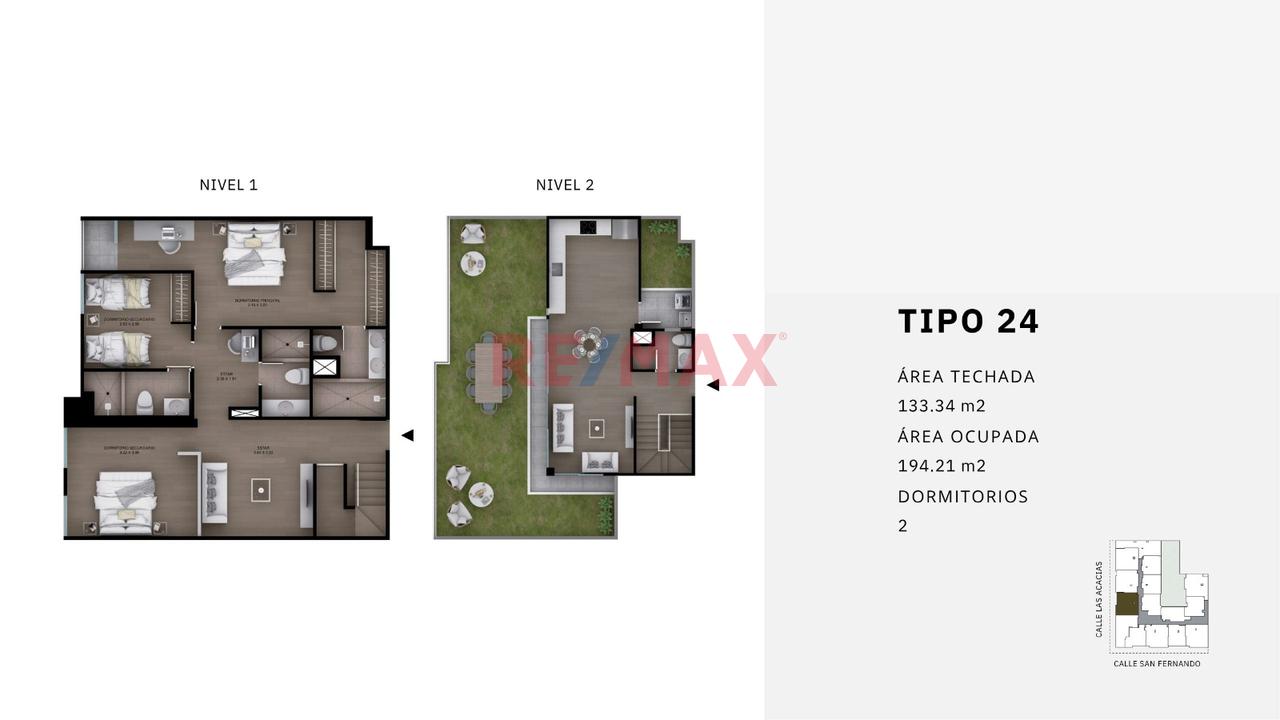 Duplex 3 Dormitoris En Miraflores — foto 4