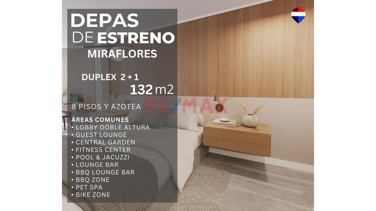 Duplex En Miraflores Cerca Al Mar