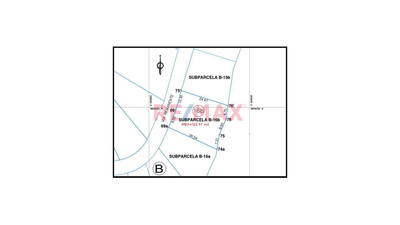 Terreno En Terrazas (522.47M2) En Condominio Exclusivo "Terrazas De Amancaes" Para Casa De Campo/Vivienda - 2