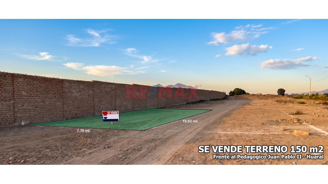 Se Vende Terreno 150M2 - Huaral