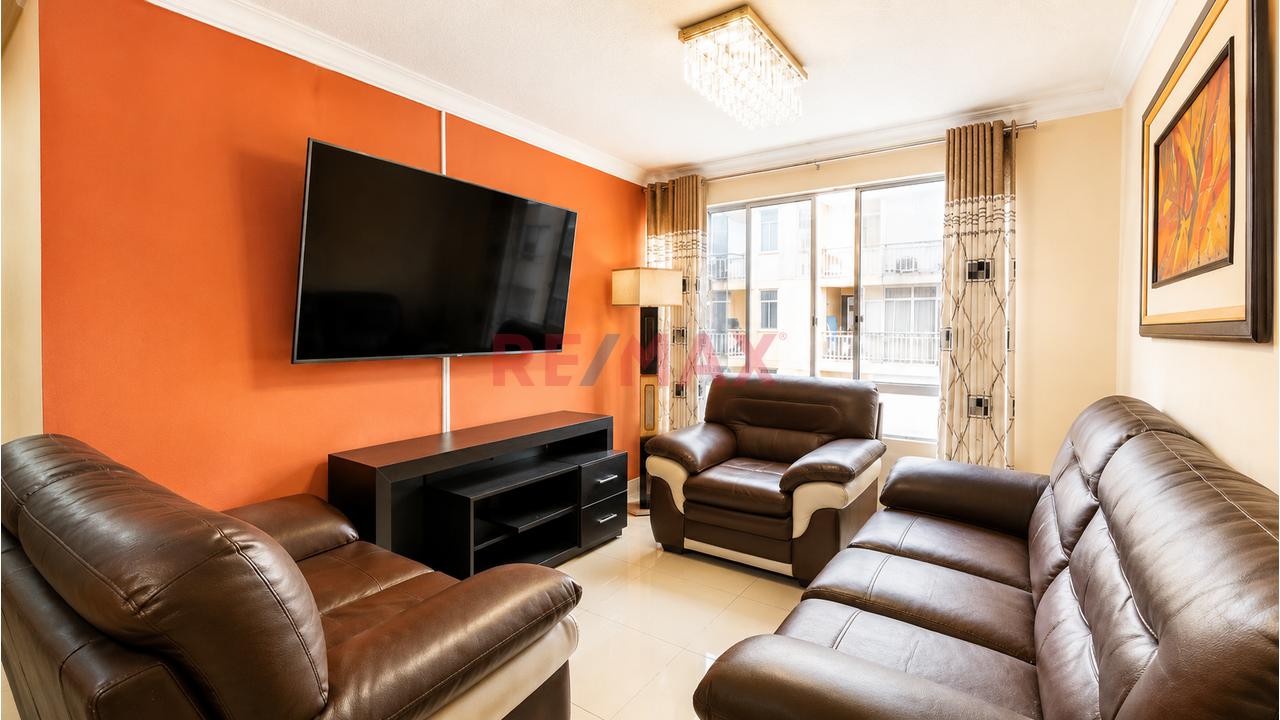 Departamento En Venta En Surquillo Con 3 Dormitorios Cerca De Miraflores Y San Isidro — foto 2