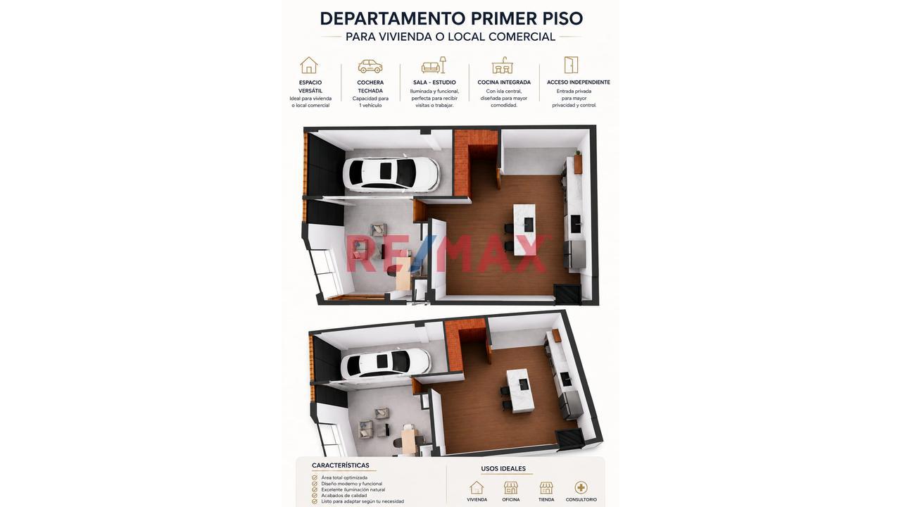 🏡 Departamento En Pre-Venta – Lara Socabaya Ideal Para Vivienda O Local Comercial - 1