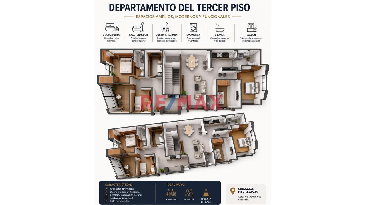 Departamento Premium En Pre-Venta – Lara Socabaya Ideal Para Vivienda - 1
